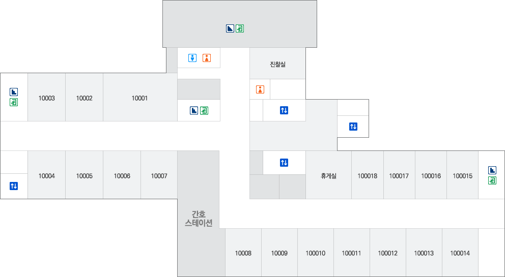 10층 원내 위치도