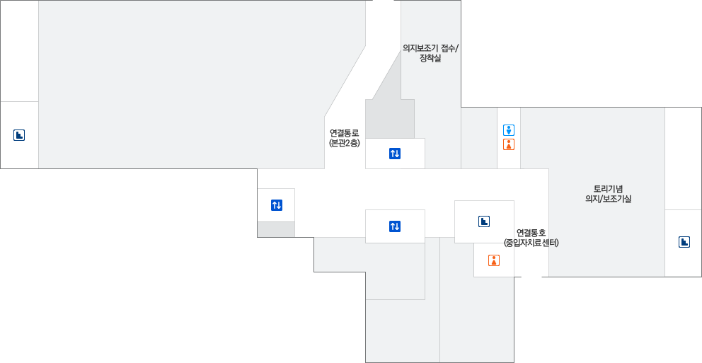 B1층 원내 위치도