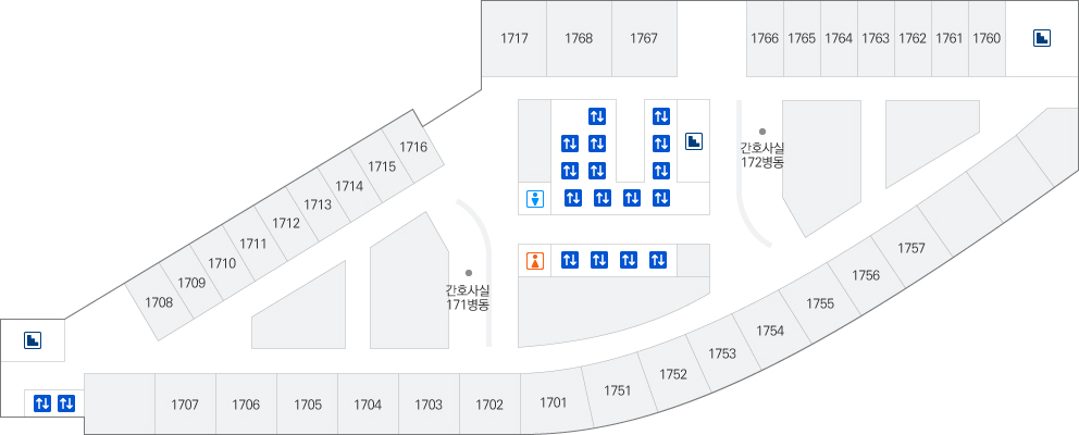 17층 원내 위치도